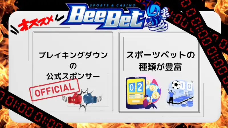 1位：ビーベット(BeeBet)【ビーベット】