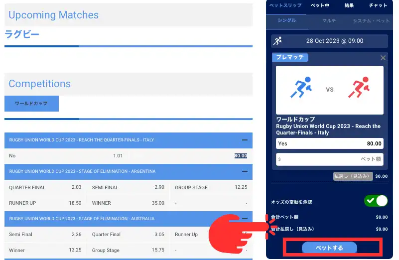 ラグビー賭け方7